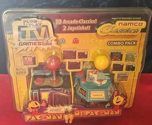 10 SPIELE COMBO Jakks Pacific Plug Play Pack Namco Classics Pac ManMs Pac Man NEU - Bild 1 von 3