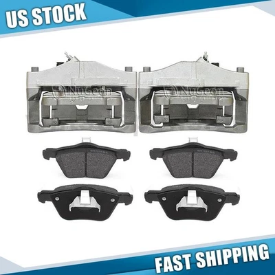 Pinzas de freno delanteras y pastillas de freno para Volvo XC90 2003-2006 2007 2008 Foto 1 de 4