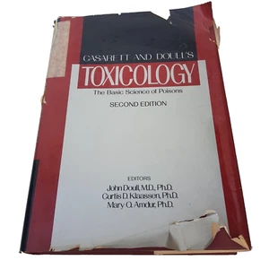 Casarett And Doull's Toxicology: The Basic Science Of Poisons 2nd Edition HC - Picture 1 of 19