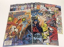 Hawk & DOVE #1-17 (DC/1989/KESEL/GULER/HANNA/1114449) NEAR FULL SET LOT OF 14