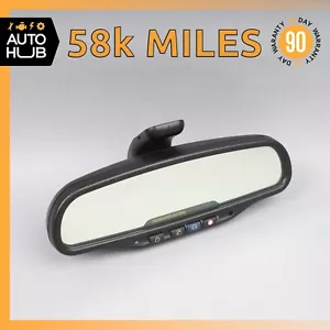 06-09 Cadillac XLR Interior Rear View Mirror Black 15911609 OEM 58k - Picture 1 of 15