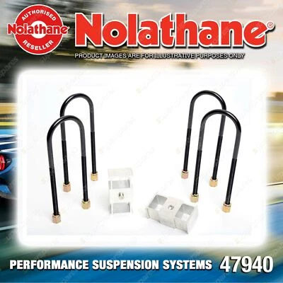 Nolathane Rear Lowering block kit 1.5" for Ford Falcon EA EB ED Premium Quality - image 1 of 4