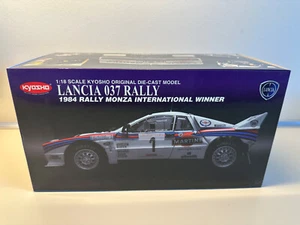 Kyosho 1/18 Lancia 037 Rally Monza International Winner #1 - Imagen 1 de 2
