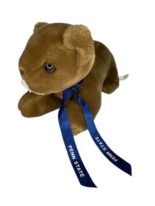 Vintage Penn State Book Store Nittany Löwe Maskottchen braun Plüschtier Stofftier Spielzeug - Bild 1 von 5