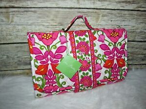 Vera Bradley Lilli Bell Multi Color Floral Print Padded Changing Pad Clutch