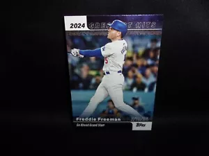 2025 Topps Greatest Hits Freddie Freeman GH-10 - Picture 1 of 4