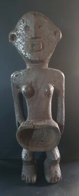 Statue art africain_peuple Montol du Nigéria - Photo 1/4