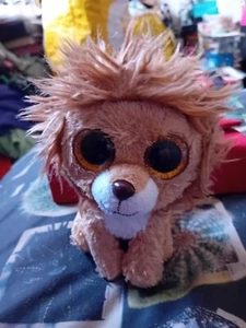 Ty Beanie Boos King The Lion, Small Soft Toy - Picture 1 of 12