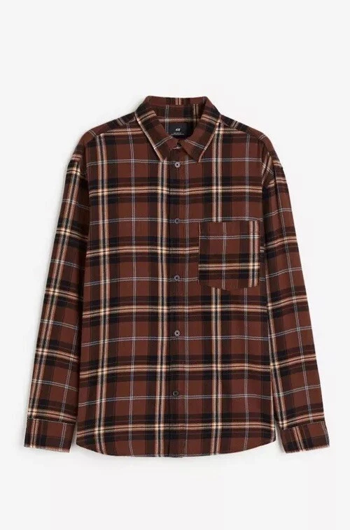 Regular Fit Flannel Shirt - Image 1 of 1
