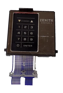 Vintage ZENITH System 3 Color TV 19" B3952W Control Panel / Pad / Door - Picture 1 of 5