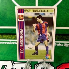 GUARDIOLA 12 - FC BARCELONA - MUNDICROMO LEAGUE CHIPS 1994 95 CARD