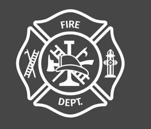 Fire Dept logo decal - Picture 1 of 2