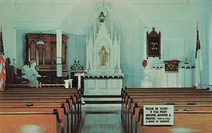 Postcard The Old Lutheran Church Mindan Nebraska - Imagen 1 de 2