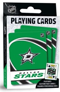 Officially Licensed NHL Dallas Stars Playing Cards - 54 Card Deck