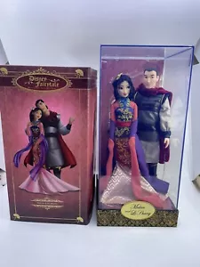 Mulan and Li Shang Doll Set - Disney Designer Fairytale Collection B1 - Picture 1 of 9