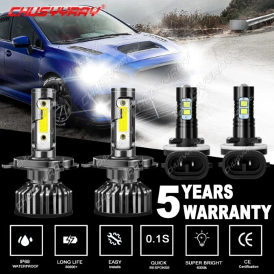 Para For Hyundai Tucson2005 2006 2007 2008 2009 Combo de faro LED+luz antiniebla - Image 1 of 4