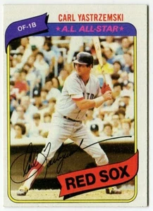 1980 Topps #720 Carl Yastrzemski Boston Red Sox - Picture 1 of 2