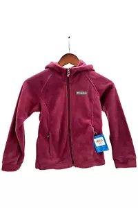 Columbia Kid's Girl Benton II Hoodie Marionberry - Picture 1 of 2