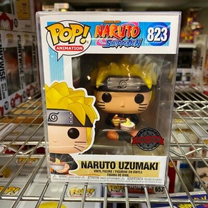 Funko Pop Naruto : Naruto Uzumaki #823 Eating Noodle Vinyl Figure "MINT" 