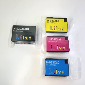 Heatz 932XL 933XL Wkład atramentowy do HP Officejet - czarny, błękitny, purpurowy, żółty - Zdjęcie 1 z 2