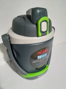 Thermos 12 Hour Foam Insulated Bottle 64 Oz / 1.9 L Gray NEW - Picture 1 of 6