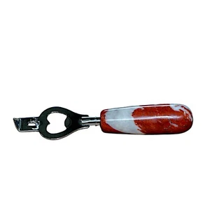 Red Italian Art Marble Bottle Opener Home Design - Picture 1 of 3