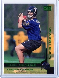 Carta 2000 Skybox Premium Chris Redman Rookie RC Baltimore Ravens - Foto 1 di 2