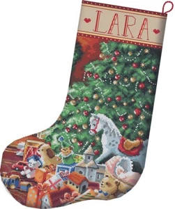 Kit ricamo punto croce fai da te Letistitch punto ago punta per cuciture Natale - Foto 1 di 24