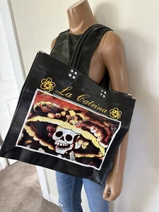 DÍA DE MUERTOS 💐Monedero de compras de plástico mexicano La Catnina - Imagen 1 de 8