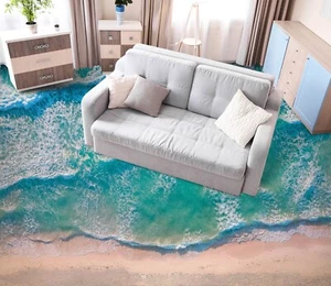 3D Beautiful Sea B2852 Floor WallPaper Murals Floor Print Decal UK Vera 2023 - Picture 1 of 5