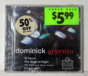 Dominick Argento: The Mask of Night/Te Deum NEW/SEALED CD album buy2 get 1 FREE - Picture 1 of 3