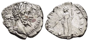 Ancient Roman Imperial Silver Denarius Coin - Rome 193-211 AD, Septimius Severus - Picture 1 of 4