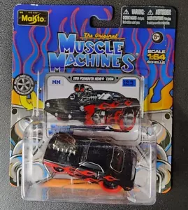 Muscle Machines 1970 Plymouth Hemi 'Cuda Barracuda Chase with Red Tires - Picture 1 of 1
