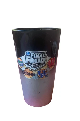 2014 NCAA Men’s Basketball Final Four Drinking Glass UCONN - Florida - Kentucky Cover