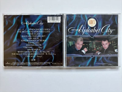 Alphabet City by ABC (CD, 1987, Mercury) Import - Made in West Germany Foto 1 de 2