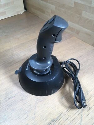Microsoft SideWinder USB Joystick Game Controller X08-59073 Flight Tested - Image 1 of 4
