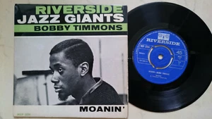 BOBBY TIMMONS Moanin´ UK ORIGINAL RIVERSIDE 7" 1960 - Picture 1 of 2