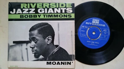 Bobby Timmons Moanin' UK Original Riverside 7" 1960 - Photo 1/2