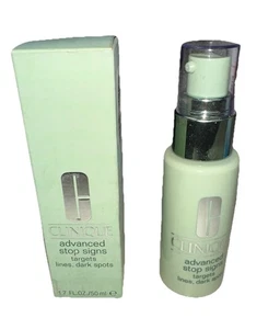 Clinique Advanced Stop Signs Age Defending Serum 50ml Discontinued Dark Spots - Bild 1 von 3