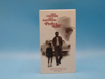 A Perfect World VHS 1994 Kevin Costner Clint Eastwood Crime Drama - Image 1 of 4
