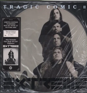 Extreme Tragic Comic 12" box set vinyl UK A&m 1993 pic disc with large poster - Picture 1 of 2