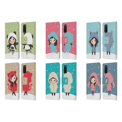 HEAD CASE DESIGNS WINTER HOODIES LEATHER BOOK WALLET CASE FOR SAMSUNG PHONES 2 Foto 1 de 4