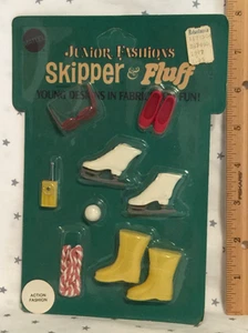 Mattel Junior Fashions 1970 vintage patrón y pelusa - nuevo en paquete      (O91) - Imagen 1 de 9