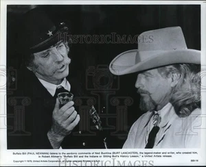 1976 Press Photo "Buffalo Bill and the Indians or Sitting Bull's History Lesson" - Picture 1 of 2