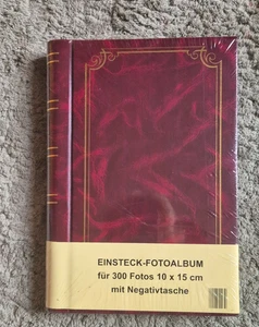Einsteckalbum für 300 Fotos je 10x15 cm Foto Album Memo - Bild 1 von 4