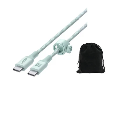 Anker 544 USB-C to USB-C Cable 10FT 140W PD Fast Charging Green - Image 1 of 3