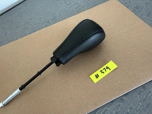 Volvo S60 XC90 V70XC OEM Shifter Knob Black Leather #379 - Picture 1 of 10