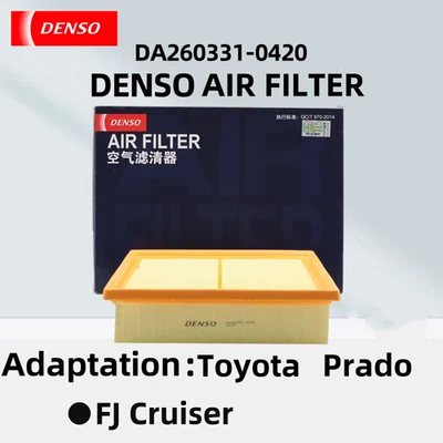 DENSO AIR FILTER 17801-38050DN DA260331-0420 for Toyota Prado FJ  Land Cruiser - Image 1 of 4