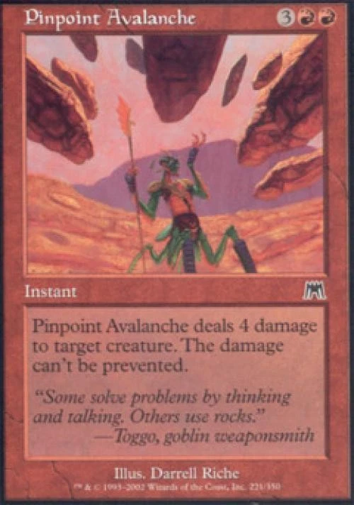 Pinpoint Avalanche - Light Play MTG Onslaught - Image 1 of 1