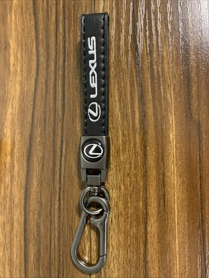 Lexus - Genuine Leather Keychain Car Key Chain Ring/Lanyard - Image 1 of 4